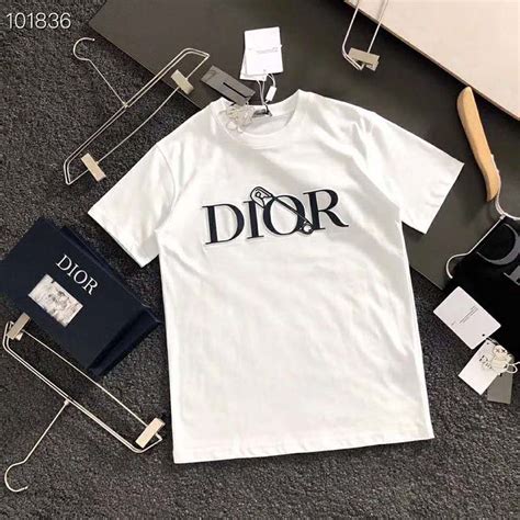 mens dior white t shirt|men's Dior t shirt sale.